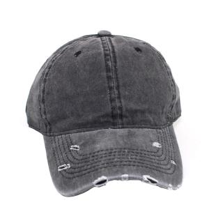 distressed white hat