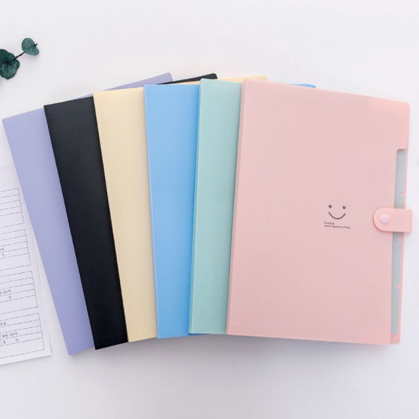 60-Pocket Booklet File Folder Document Accordion Briefcase Organizer-A01 