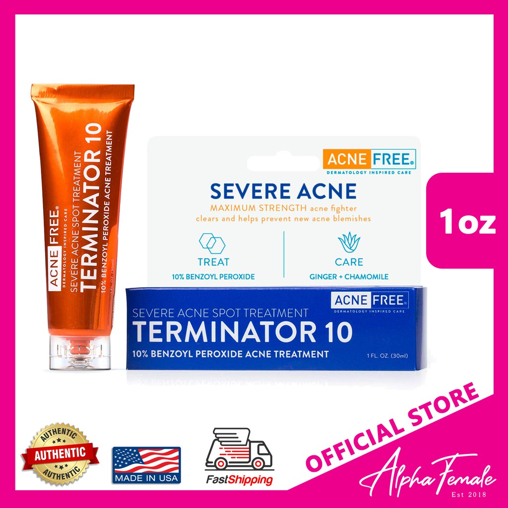 terminator 10 benzoyl peroxide