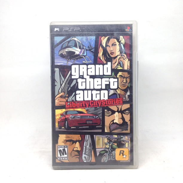 Psp Games Umd Grand Theft Auto Liberty City Stories Shopee Philippines