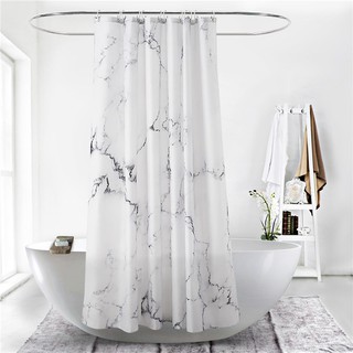 180X180Cm 3D Fashion Marble Printed Shower Curtain Home Waterproof #2