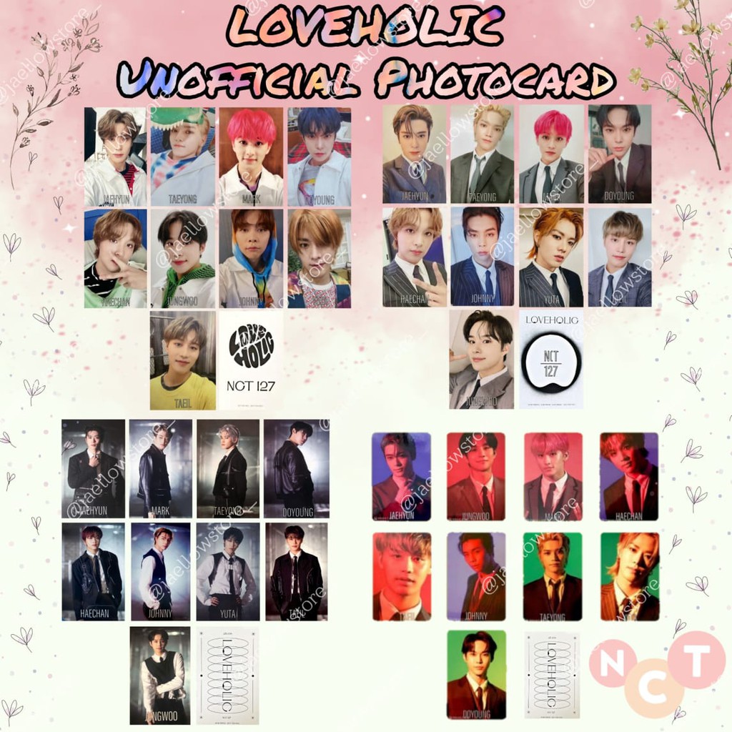 NCT 127 Haechan Loveholic Version A Official Album + Photocard Set