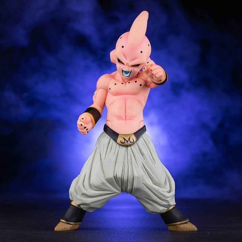 Dragon Ball Demon Buu Evil Primitive Form Laughing at Index Finger ...