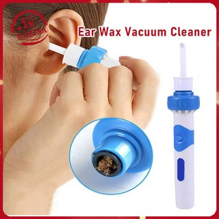 Portable Electric Ear Wax Vacuum Cleaner Kit Ear Cleaner Vacuum for Adults Kids