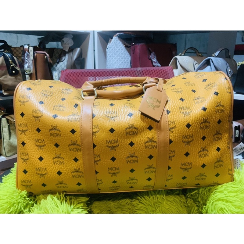 MCM Travel bag 48cm Two Way with Freebie Shopee Philippines