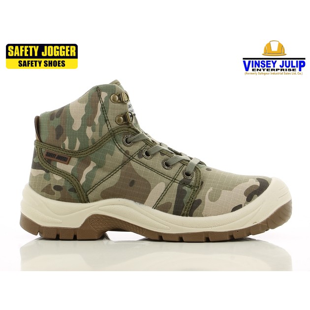 steel toe cap desert boots