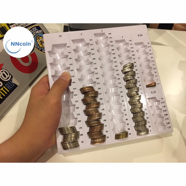 Coin counting tray, coin tray, coin tray, coin separator tray