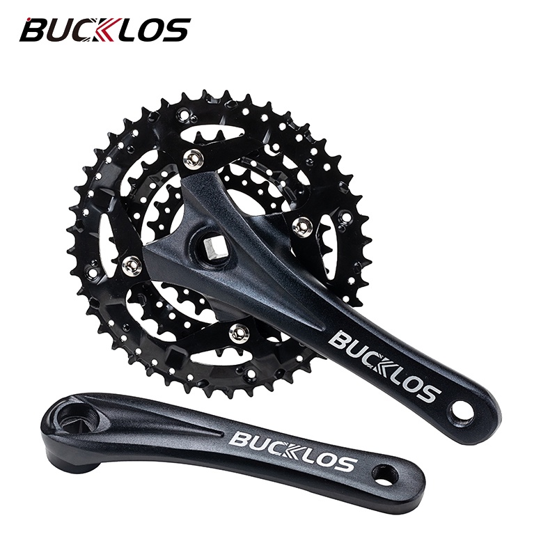 BUCKLOS MTB Crankset 104/64BCD Mountain Bike Crank Set 22T 32T 44T