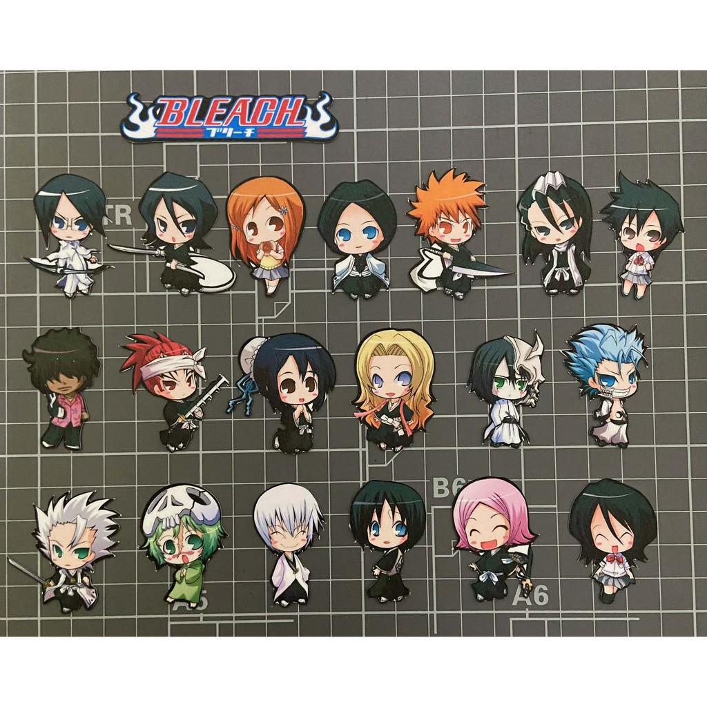 Bleach Anime Sticker Pack 20 pcs/set | Shopee Philippines
