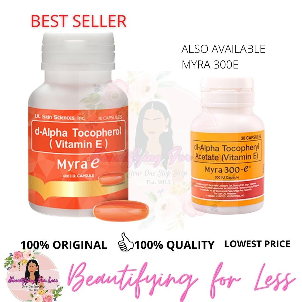 Myra 400e 30capsules Cheaper Than Buying on your leading drugstores ...