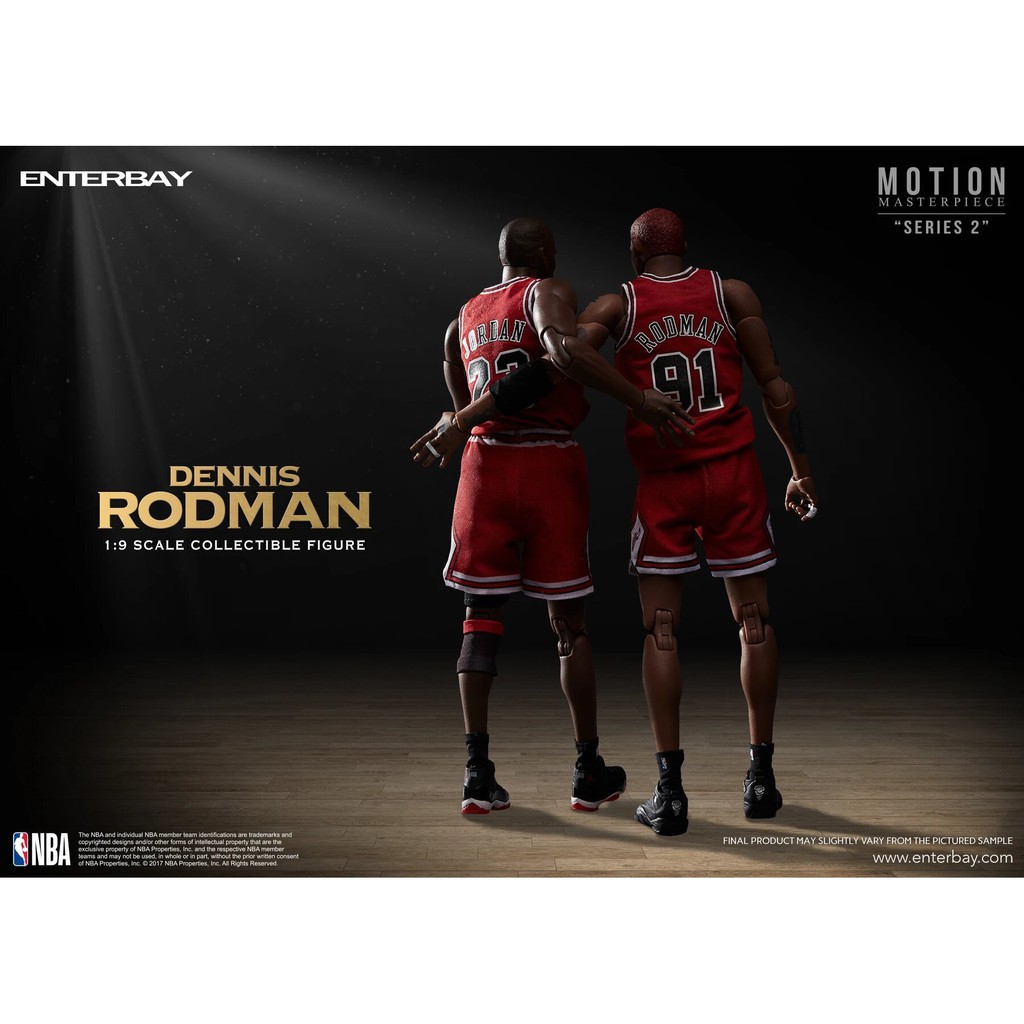 ENTERBAY) NBA COLLECTION - DENNIS RODMAN 1/9 SCALE ACTION FIGURE | Shopee  Philippines