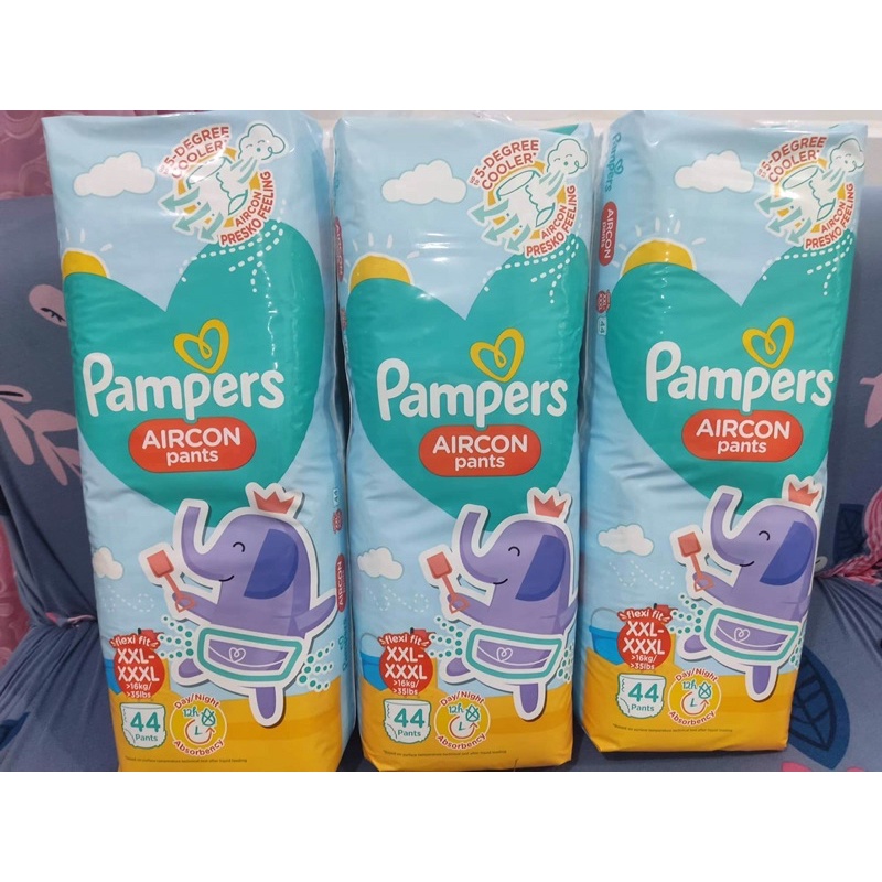 Pampers Aircon Pants XXLXXXL 44pcs Shopee Philippines