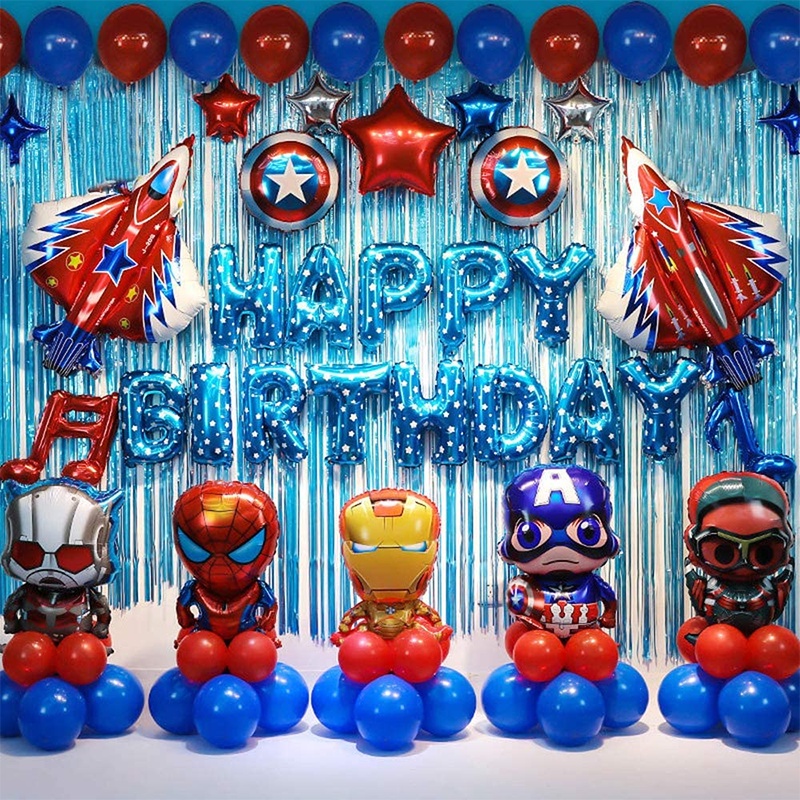 Superhero Comics Party Pack 44 Piece 8 Person Pack Party Supplies 