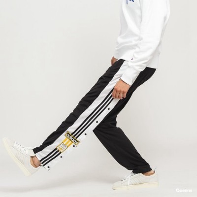 adidas pink button pants