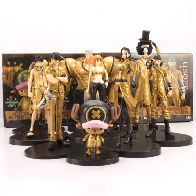 One Piece Collection Figure Film Gold Special Luffy Zoro Sanji Franky Nami Chopper Brook Robin Shopee Philippines