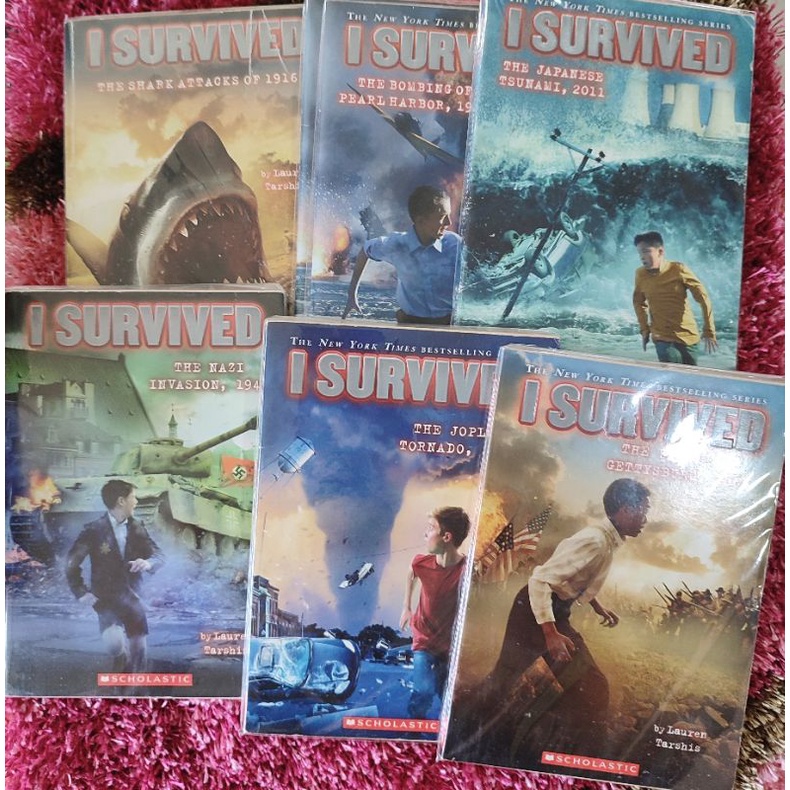 Kalibruhan: I Survived Book Series by Lauren Tarshis (Scholastic) kids ...