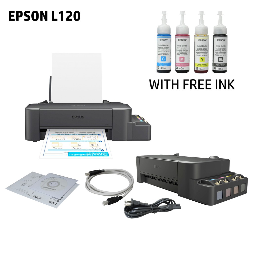 Epson L120 Printer With Free Ink On Handship Agadcod Acceptedcredit Card Accepted 8226