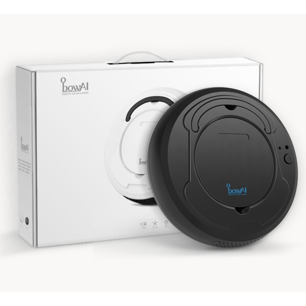 BOWAI Upgraded Automatic Robot Vacuum Cleaner (Black or White) Shopee Philippines