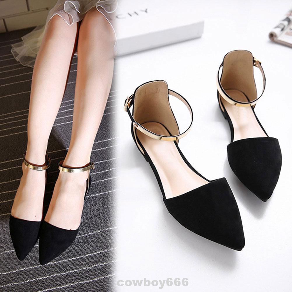 ballerina shoes with ankle strap