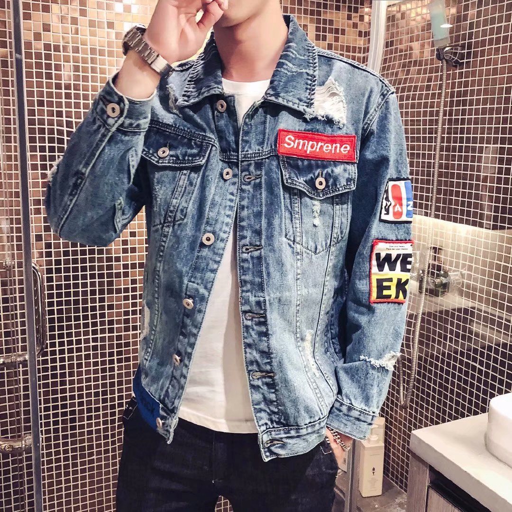 autumn denim jacket