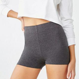 grey biker shorts forever 21