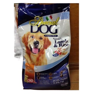 ◑Monge Special Dog ADULT 9 KG / 20 LBS Complete Menu All Breed Adult Dog Food Lamb and Rice Made in #1