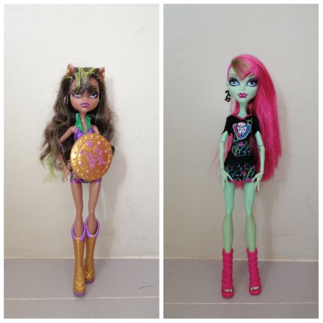 used monster high dolls lot for sale