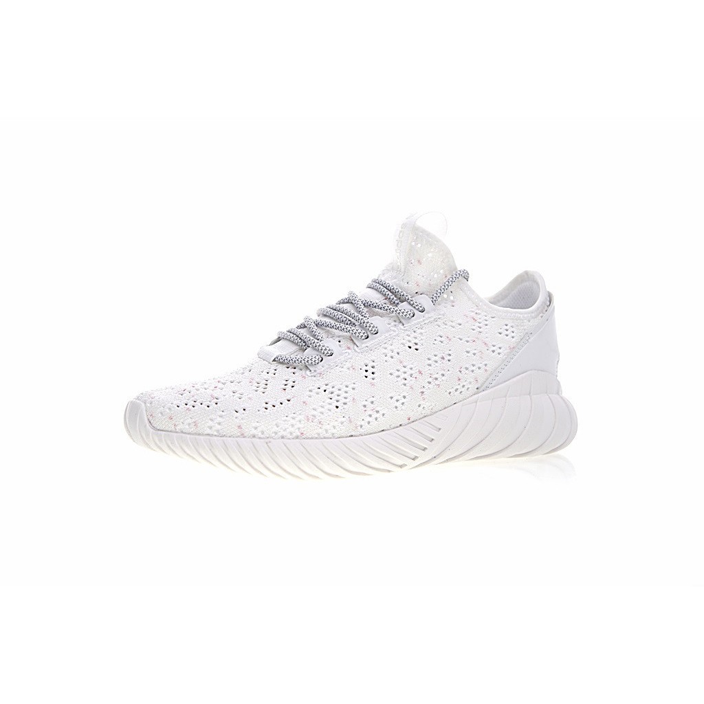 Adidas Tubular Doom Sock Primeknit Running shoes All white | Shopee  Philippines