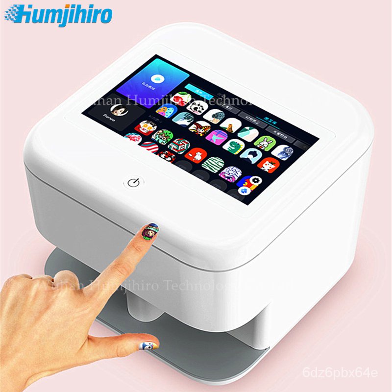 7" Touch Screen 3D Automatic Nail Printer Nail Color Machine Printer