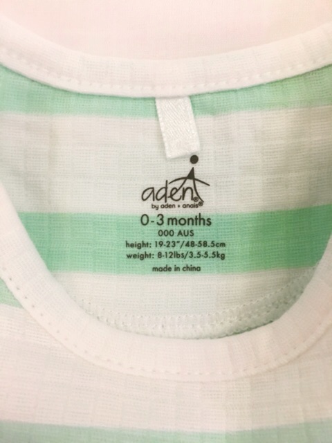aden and anais onesie