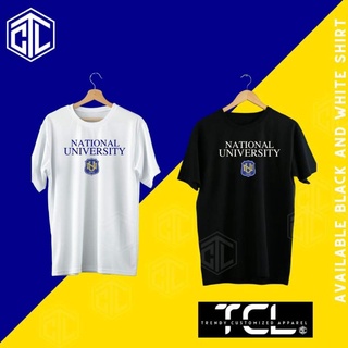 NATIONAL UNIVERSITY SHIRT NU Bulldogs Campus shirt UAAP Quality print and Shirt #4