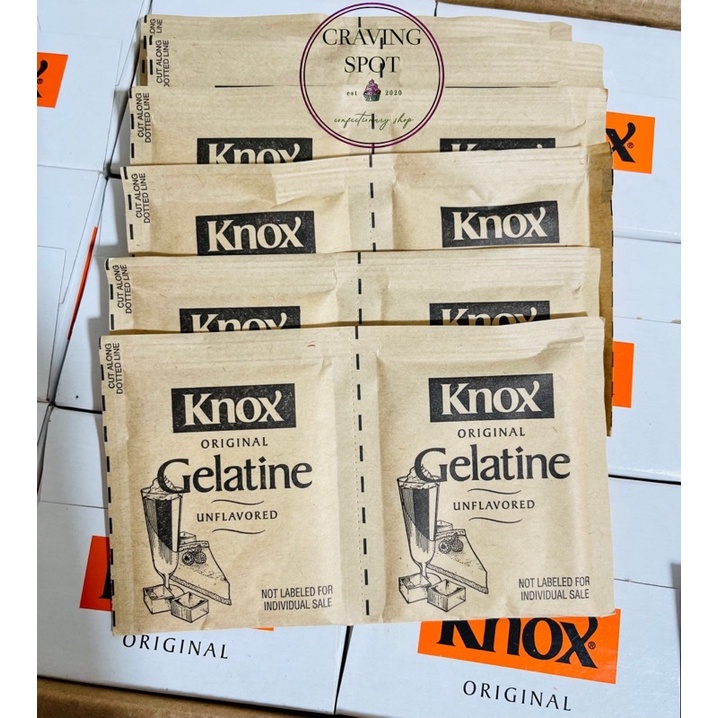KNOX UNFLAVORED GELATINE/Expiration Date April 2024 Shopee Philippines