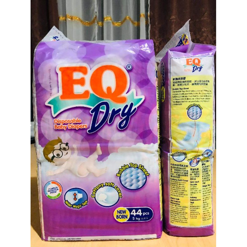 eq dry newborn 44pcs