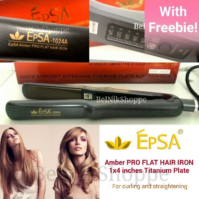 epsa hair iron price