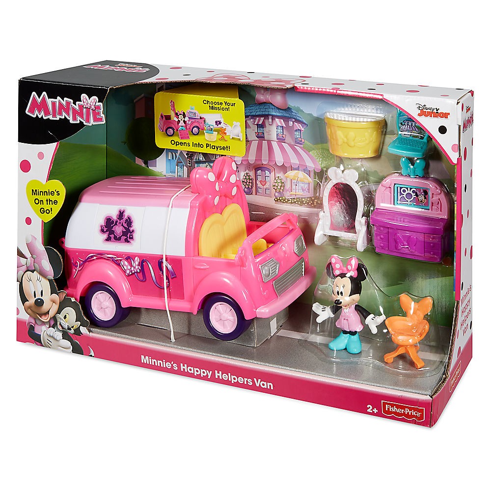 minnie mouse helper van