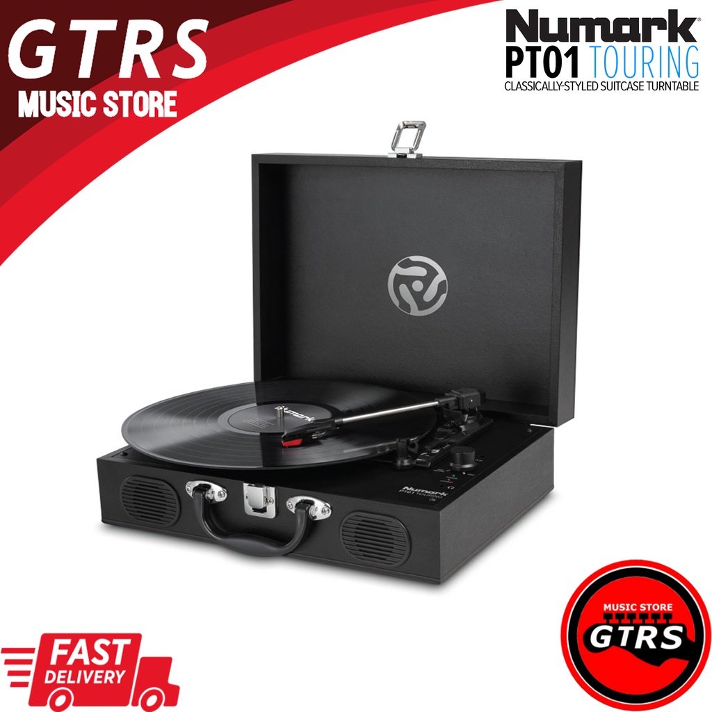 Numark PT01 Touring Portable Suitcase Turntable | Shopee Philippines