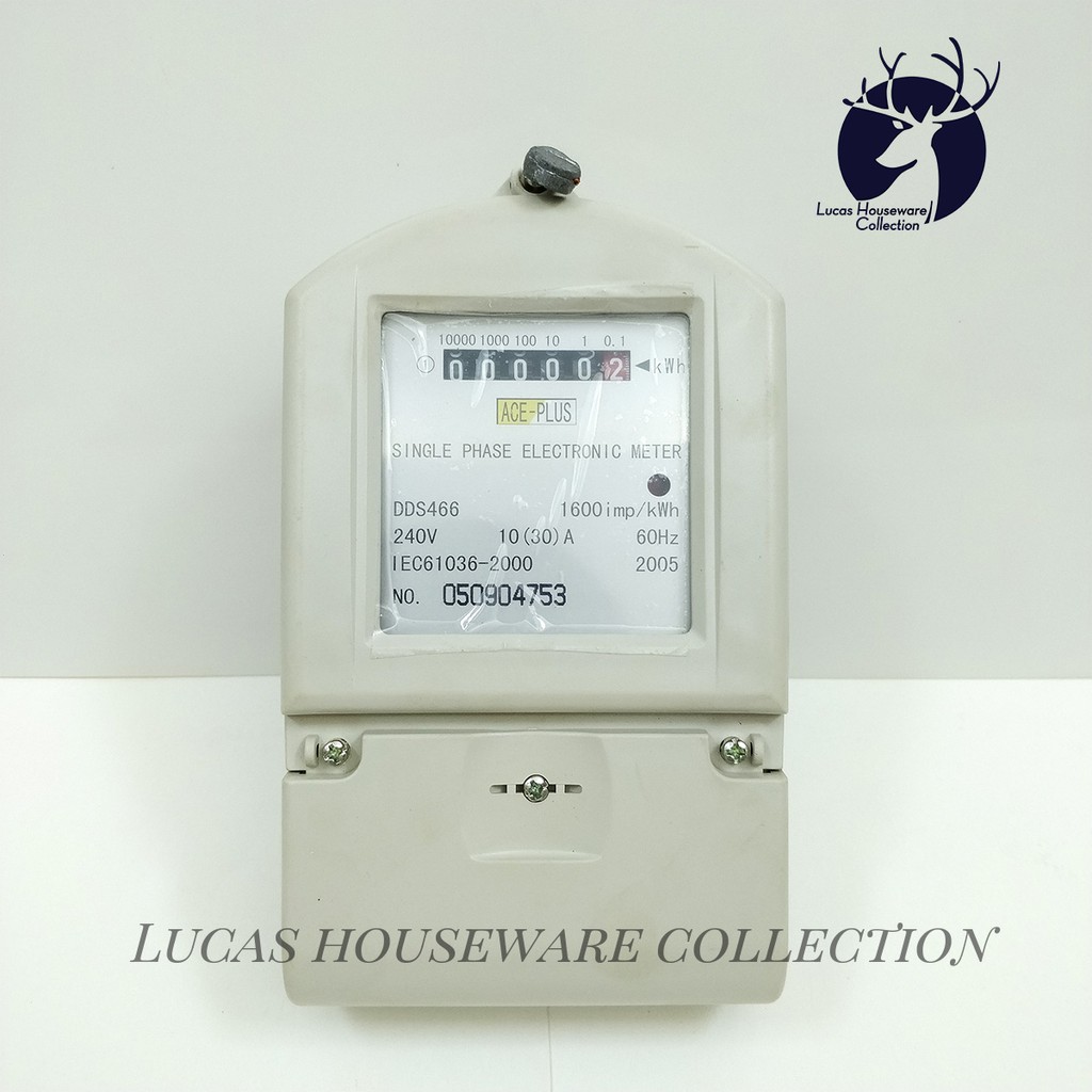 HEAVYDUTY ELECTRICAL SUBMETER ELECTRIC METER SINGLE PHASE ELECTRIC