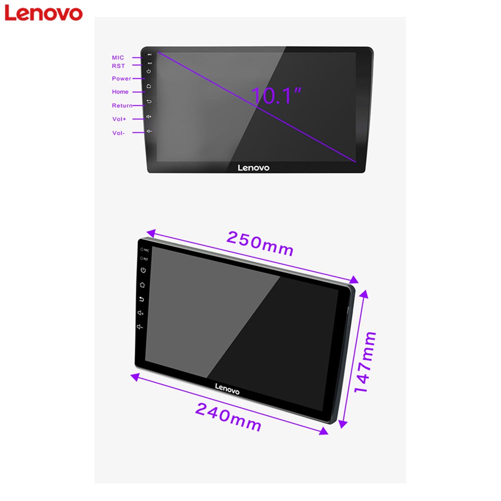 100% ORIGINAL LENOVO D1 Lite 9 /10 1/16gb inches Android Car Stereo Head Unit with GPS #9