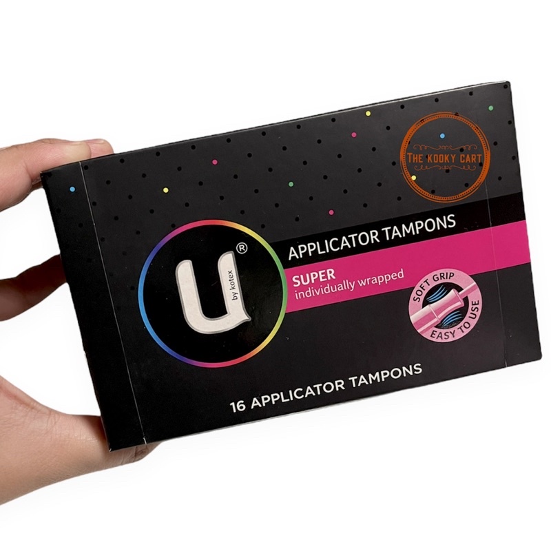Kotex Tampon Applicator Tampon Super Absorbent (16 counts) Shopee