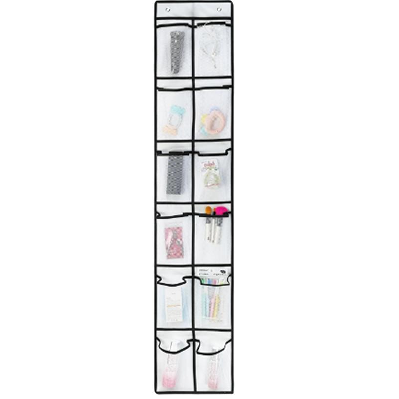 Mesh Pockets Hanging Shoe Storage Box Hanging Bags Wall Bag Room Slippers Storage