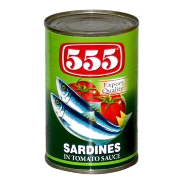 555 Sardines in Tomato Sauce 155 grams Shopee Philippines