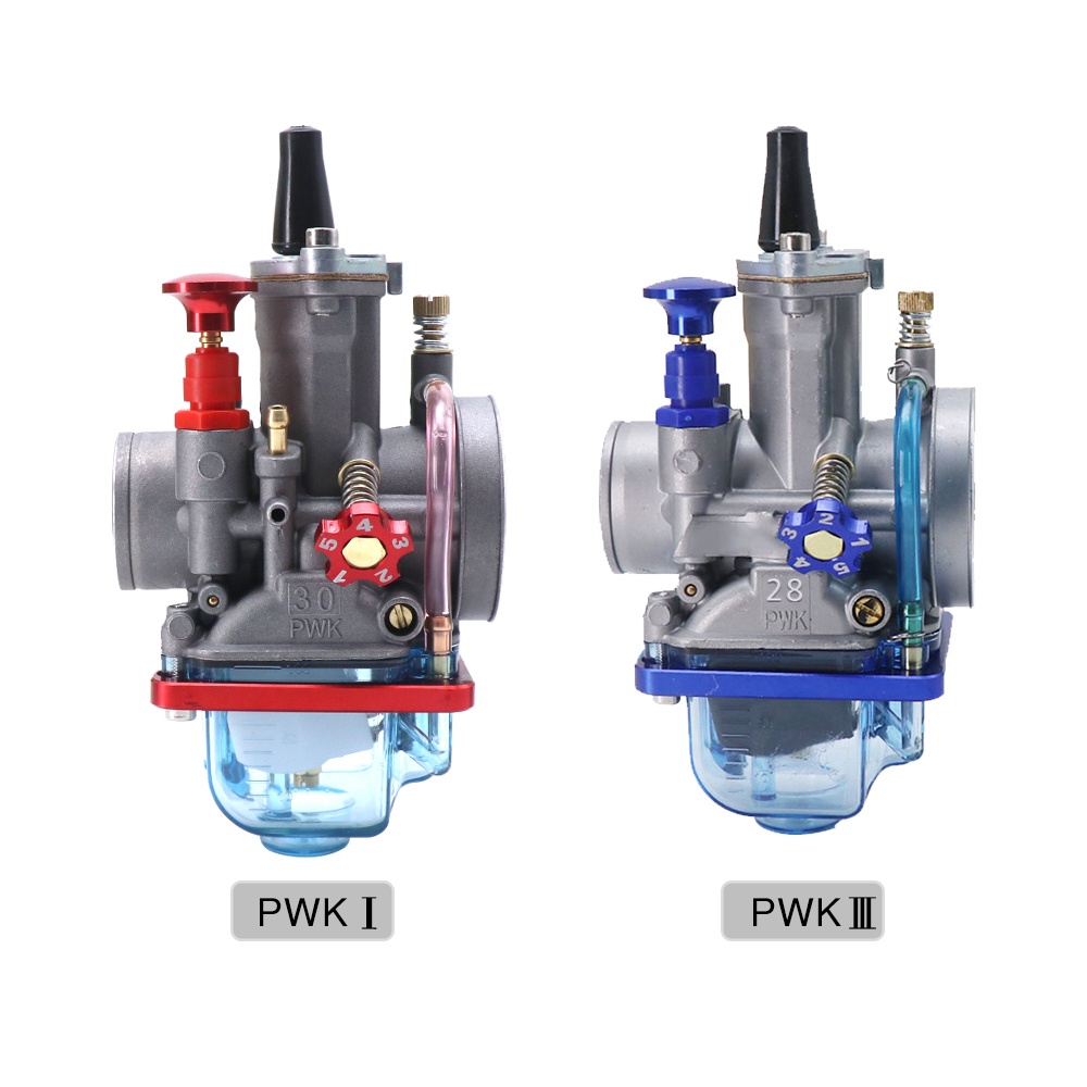 Alimentación del motor Color : 34mm Cyclist store Motocicleta carburador KEIHIN Modificado PWK 34 36 38 40 42 Mm ATV