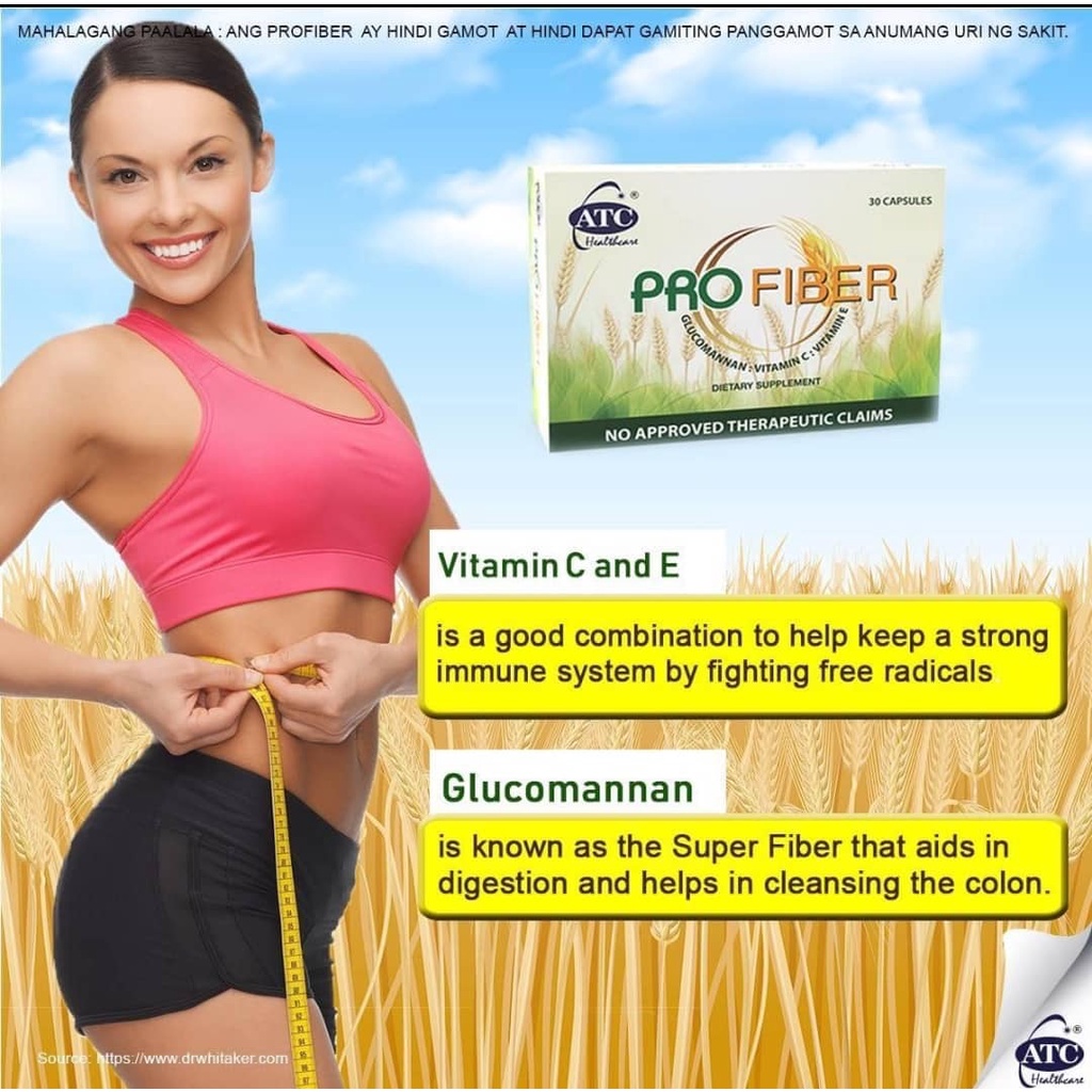 PRO FIBER DIETARY SUPPLEMENT (SEIKATSU) Shopee Philippines