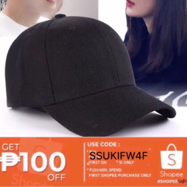 baseball cap shopee