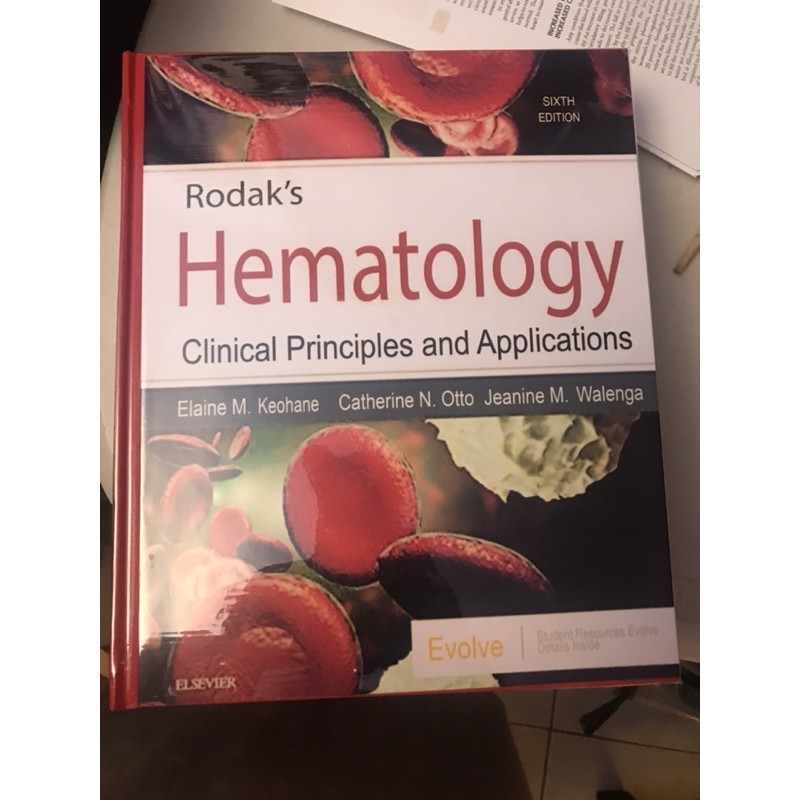 Rodaks Hematology 6th Edition With TOC And Index | Shopee Philippines