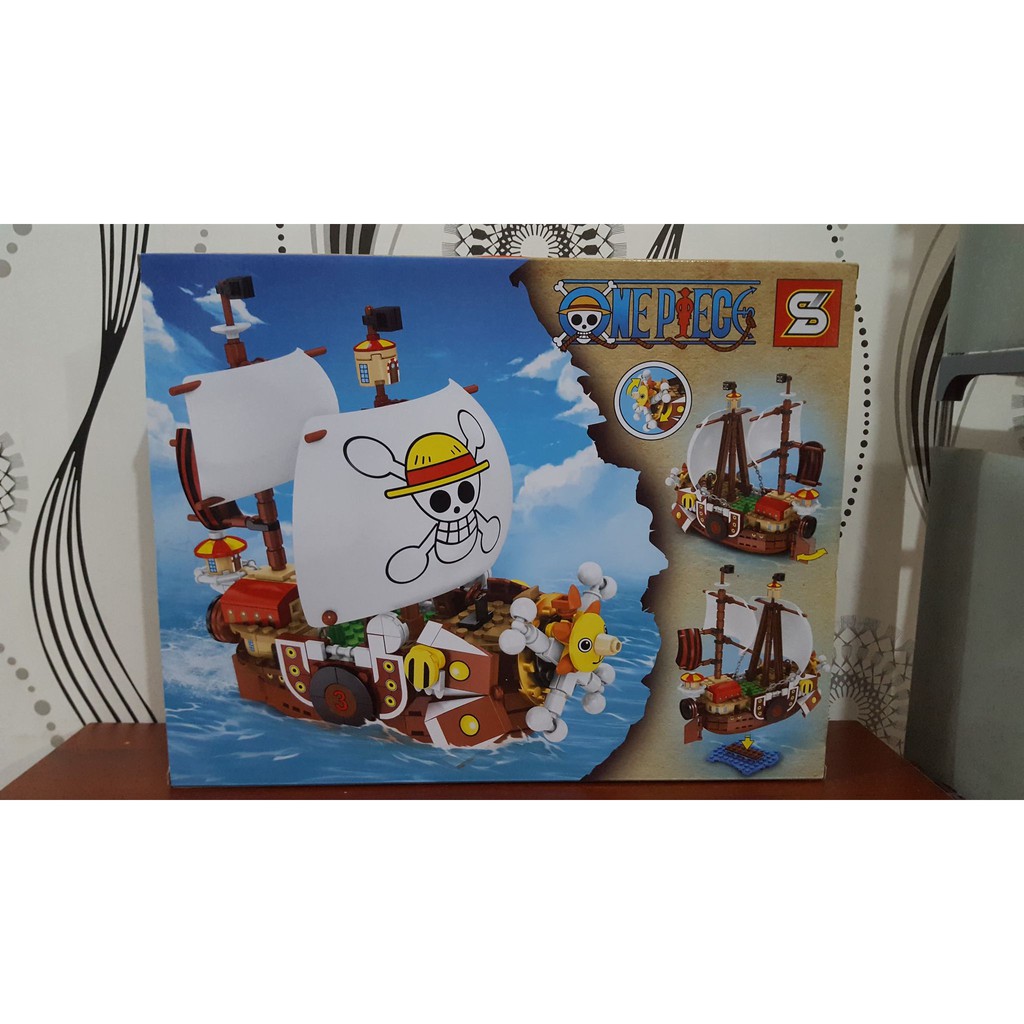 One Piece Thousand Sunny Ship Sy6299 432 Pcs Building Blocks Shopee Philippines