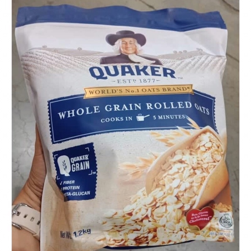 Quaker Whole Grain Rolled Oats 1.2 kg Shopee Philippines