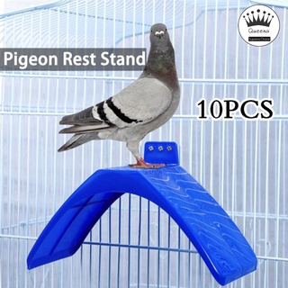 10PCS Pigeon Rest Stand Frame Grill Dwelling Roost Pigeon Perches Roost Bird Equipment