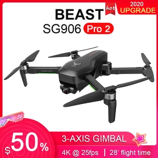SG906 PRO 2/ PRO GPS RC Drone 3-Axis Gimbal 4K 5G WIFI FPV Dual Camera 28mins Professional Brushless