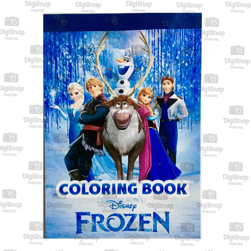 Coloring Book Disney Frozen Shopee Philippines